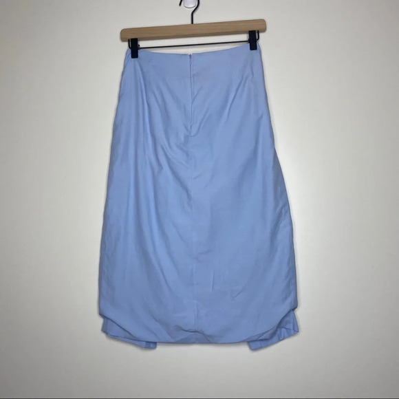 JOA Los Angles Faux Wrap Midi Skirt - Picture 7 of 8